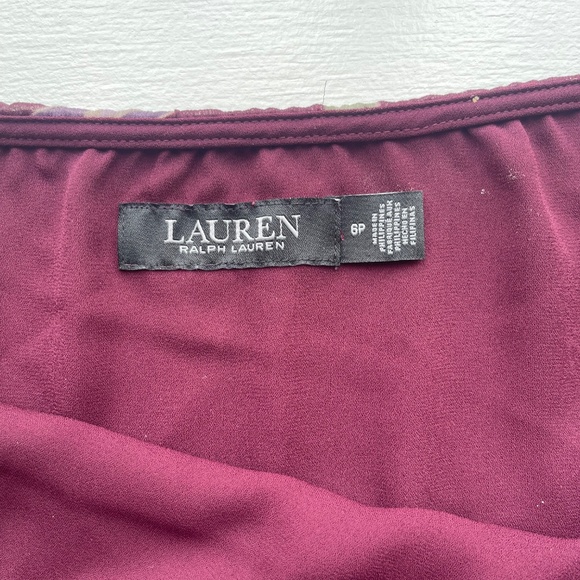 Floral Chiffon Tiered A-Line Skirt - Picture 7 of 10